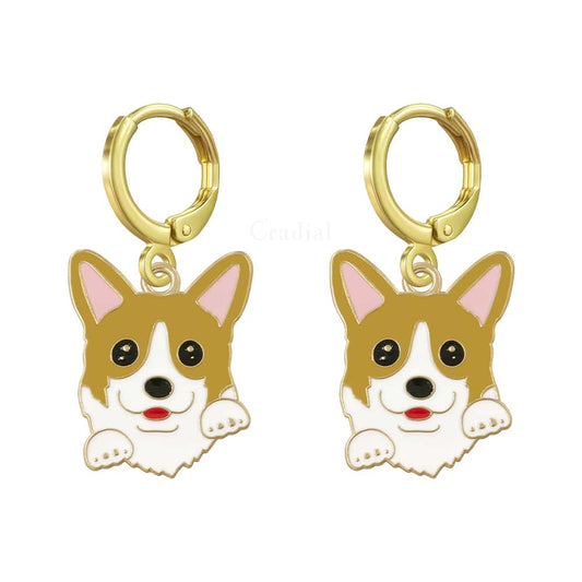 Corgi Earrings