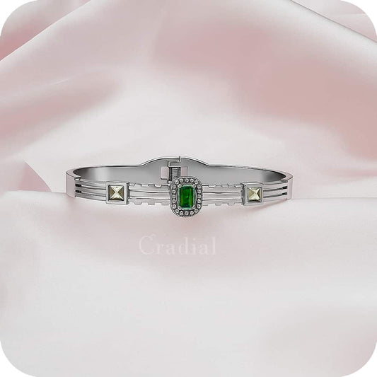 Emerize Silver Bangle
