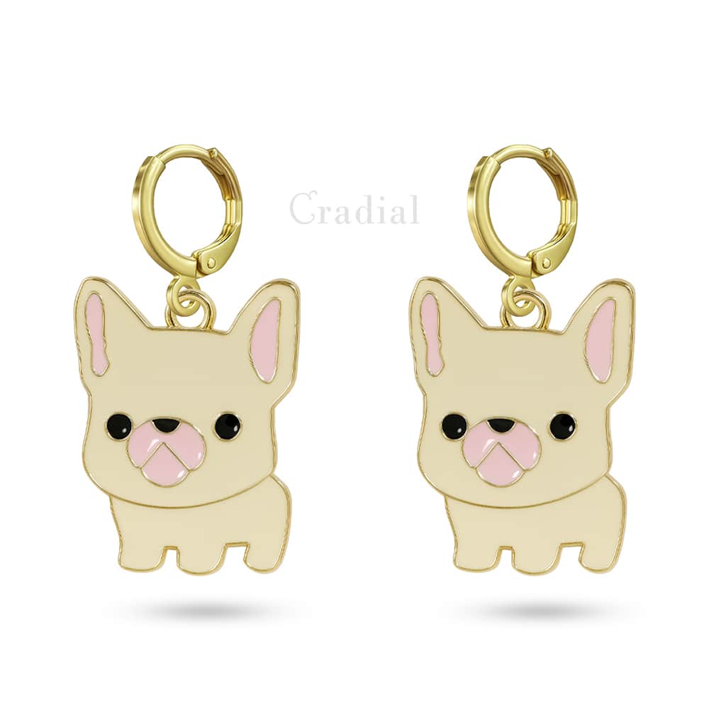 French Bulldog Earrings