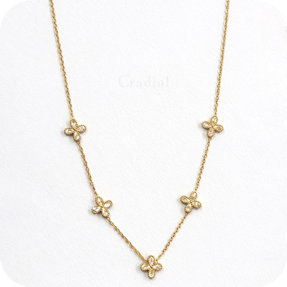 Gilded Gold Necklace
