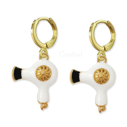 Hair Dryer Earrings