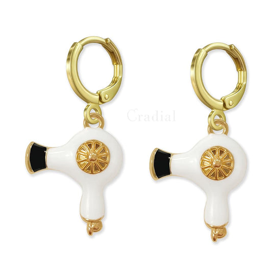 Hair Dryer Earrings