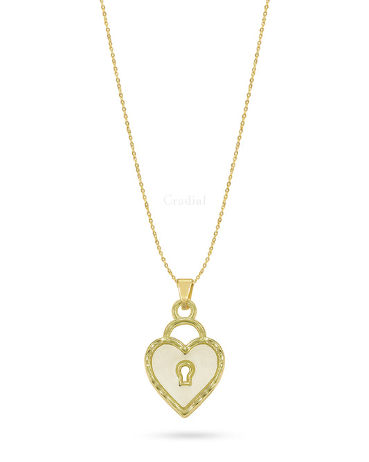 Heart Lock Necklace