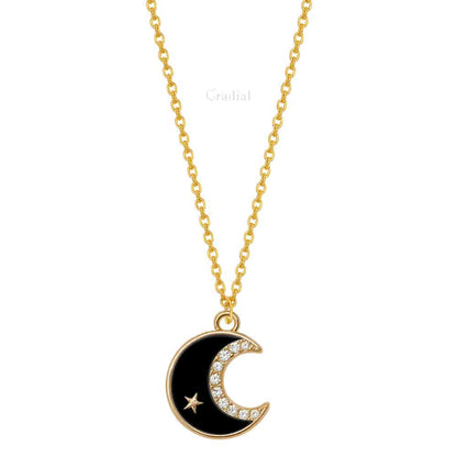 Black Moon Necklace