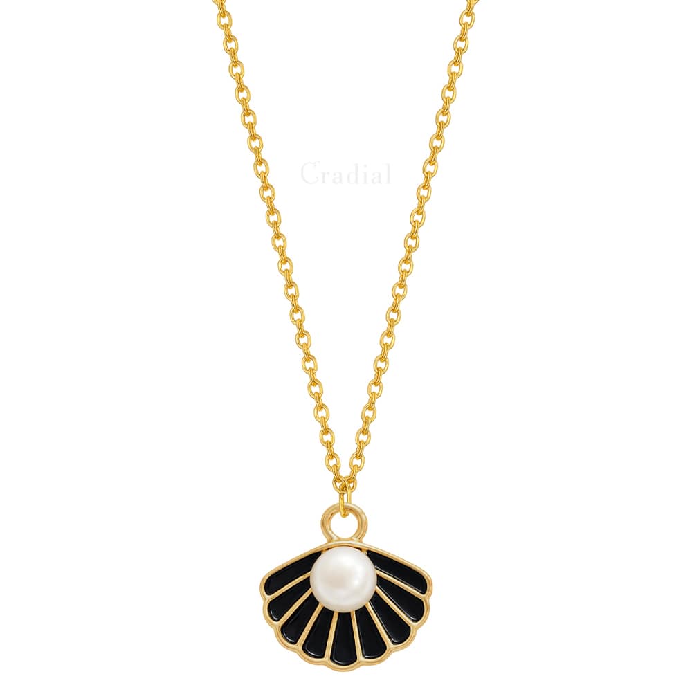 Black Shell Necklace