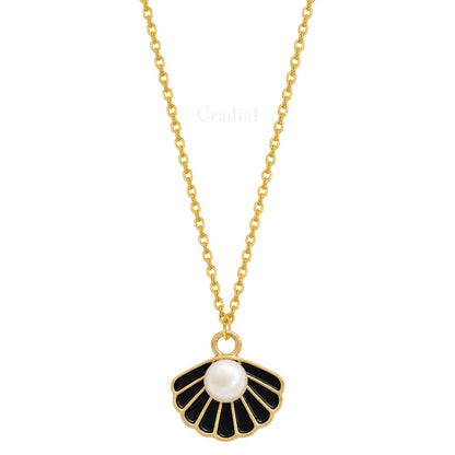 Black Shell Necklace