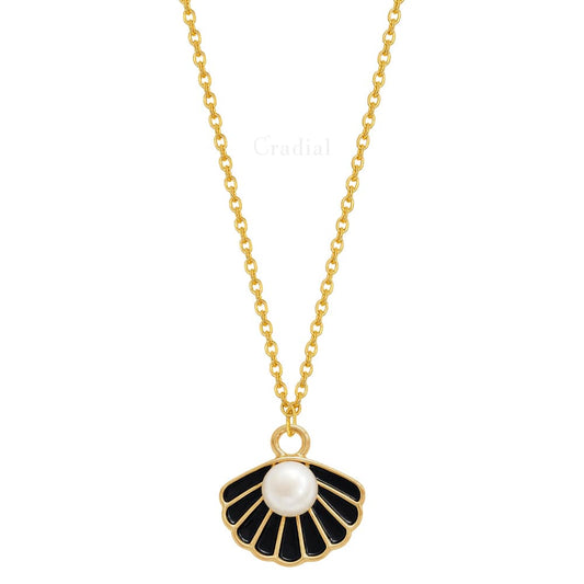 Black Shell Necklace
