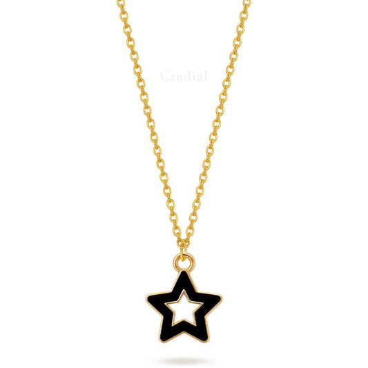 Black Star Necklace