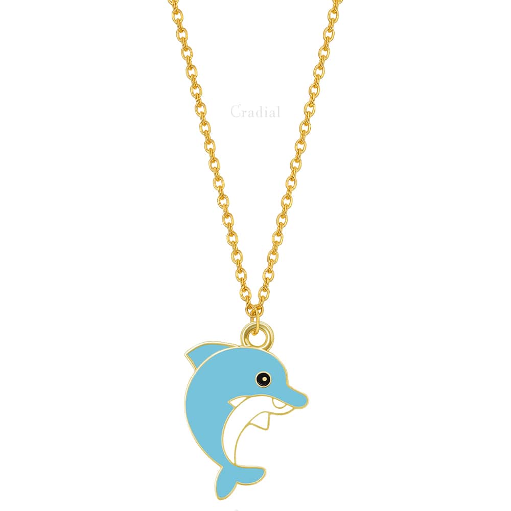 Blue Dolphin Necklace