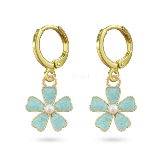 Blue Pearlette Earrings