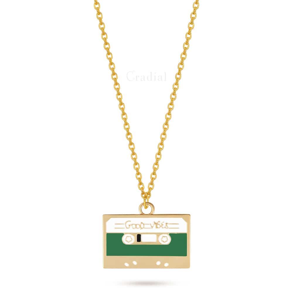Cassette Necklace