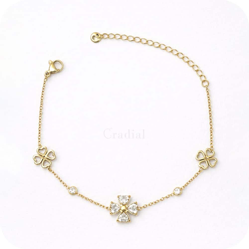 Clover Gold Bracelet