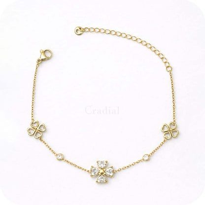 Clover Gold Bracelet