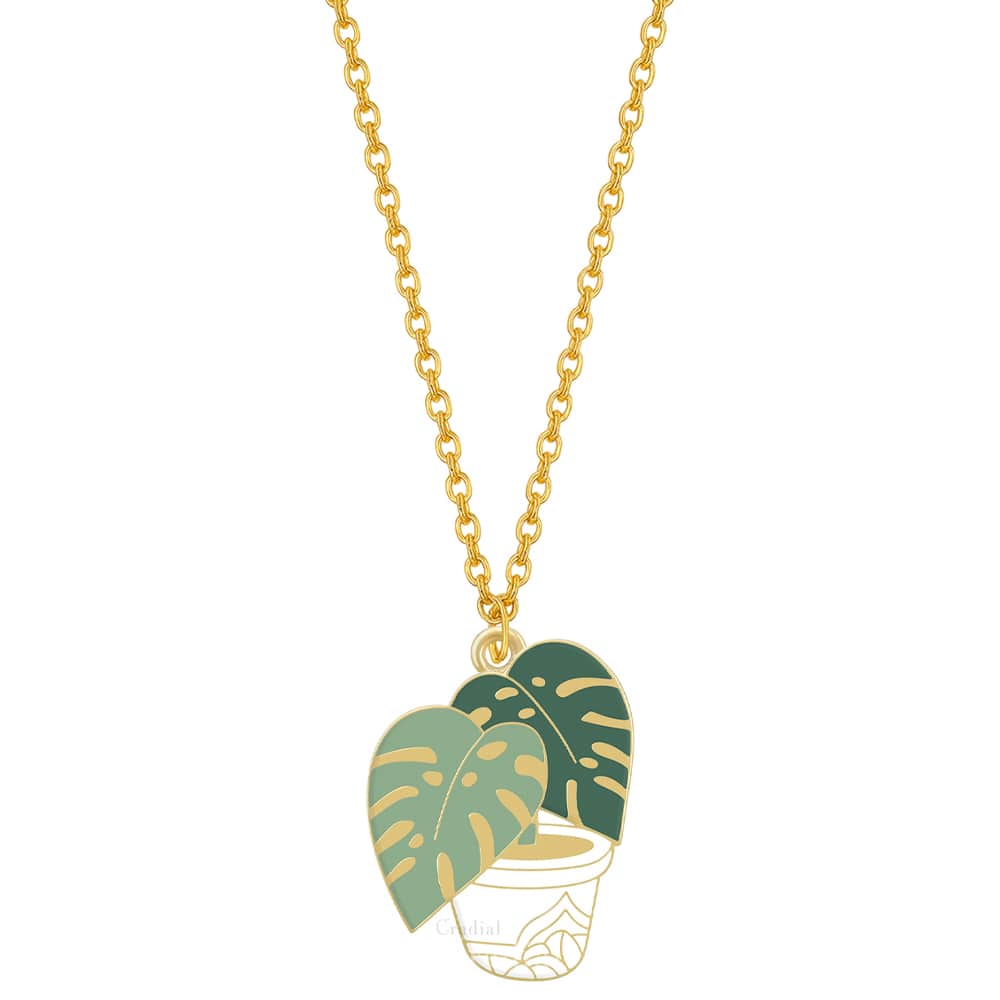 Elephant Plant Necklace