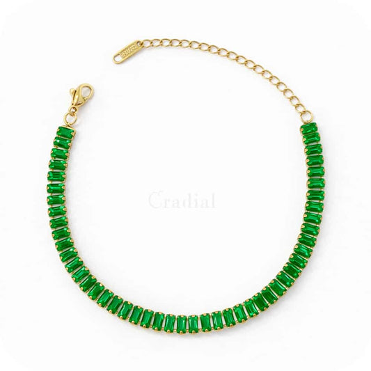 Emerald Tennis Bracelet