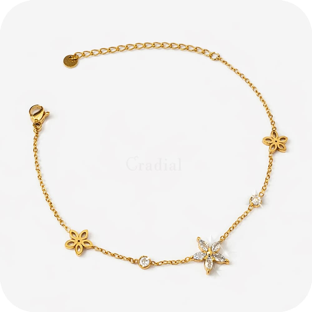 Flower Form Bracelet