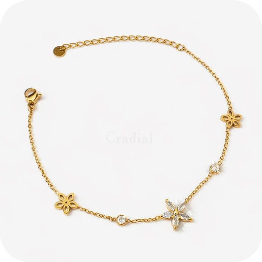 Flower Form Bracelet