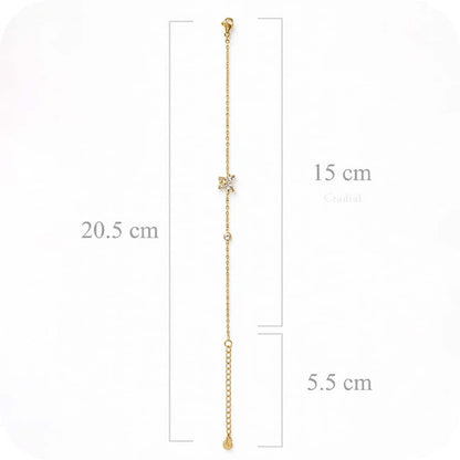 Flutter Gold Bracelet