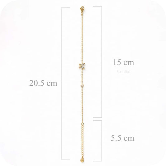Flutter Gold Bracelet