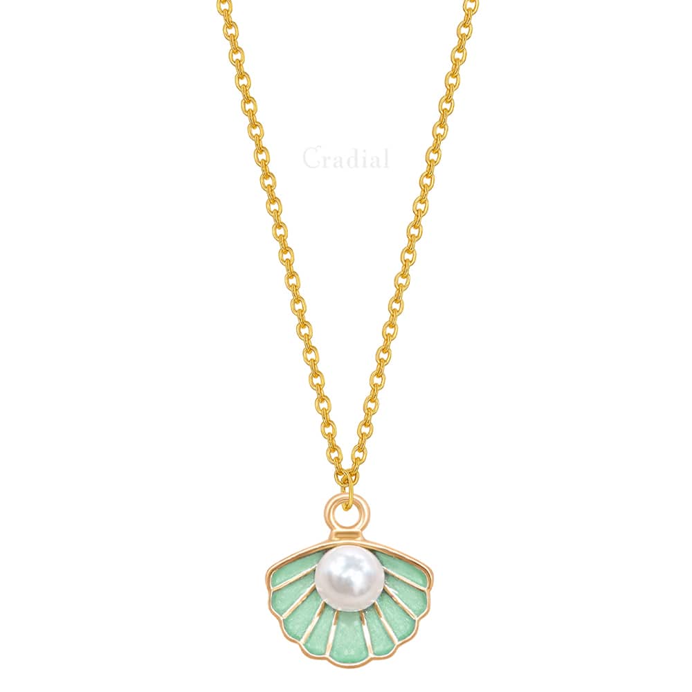 Green Shell Necklace