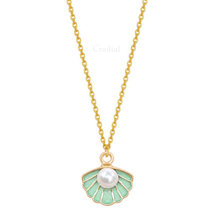Green Shell Necklace