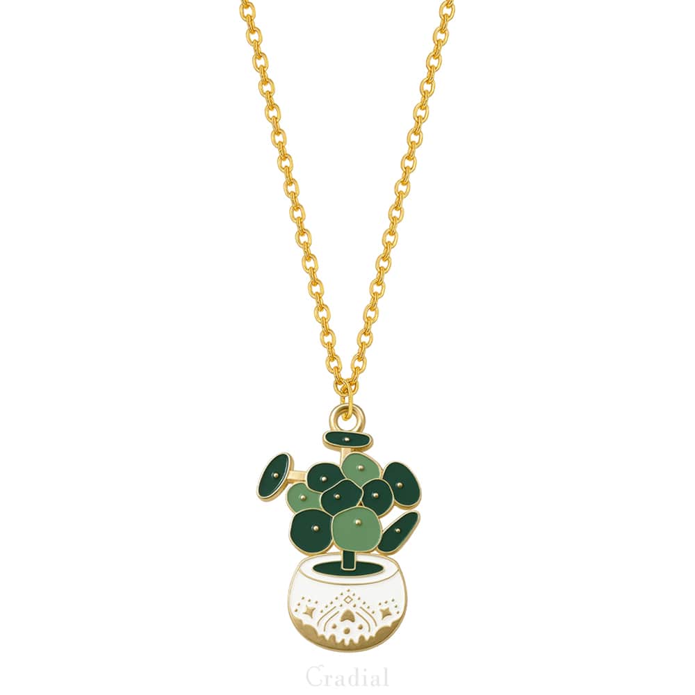 House Plant Necklace
