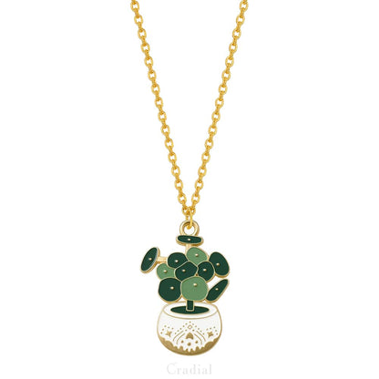 House Plant Necklace