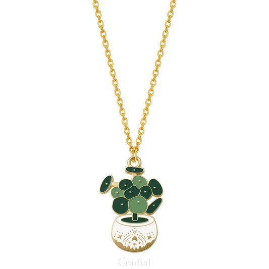 House Plant Necklace