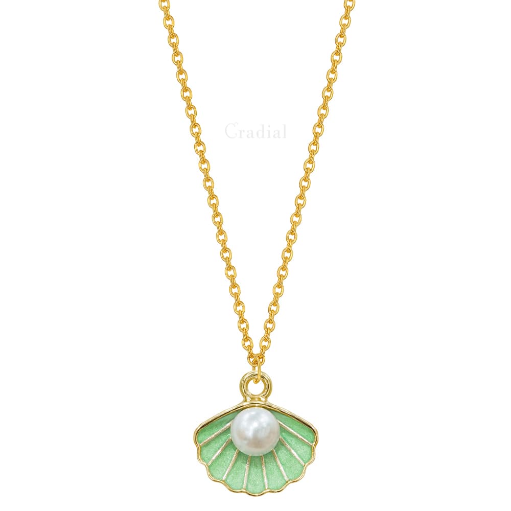 New Green Shell Necklace