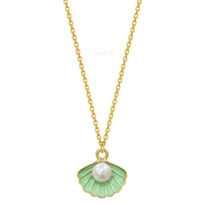 New Green Shell Necklace