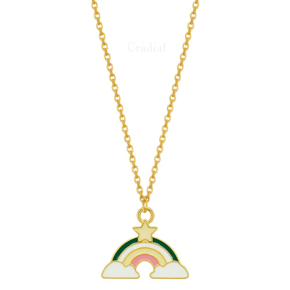 Pastel Rainbow Necklace