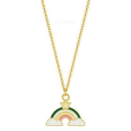 Pastel Rainbow Necklace