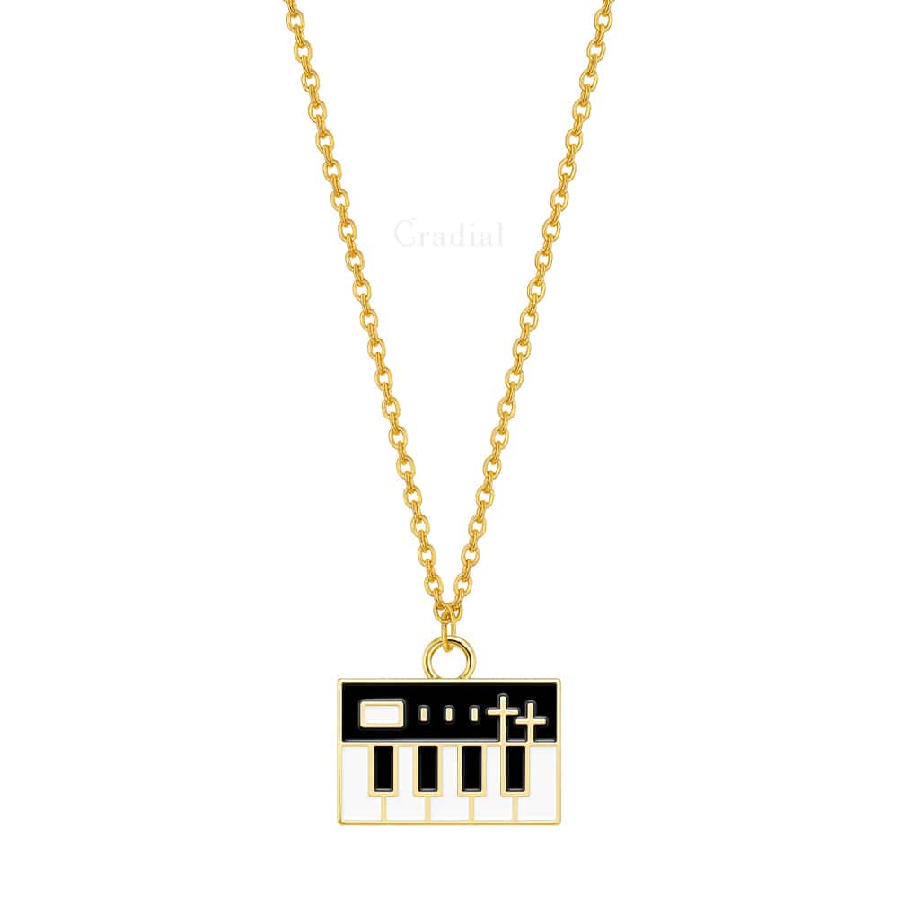 Keyboard Necklace