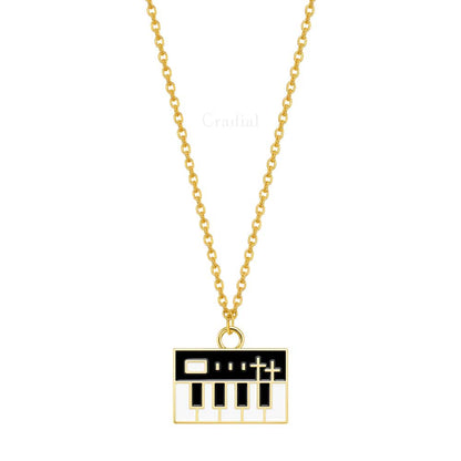Keyboard Necklace
