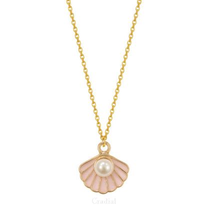 Pink Shell Necklace