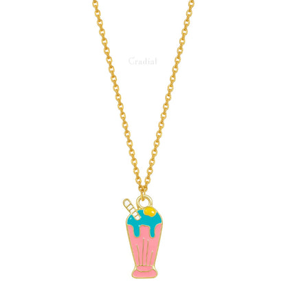 Pink Smoothie Necklace