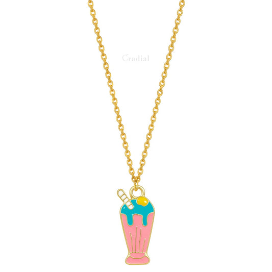 Pink Smoothie Necklace