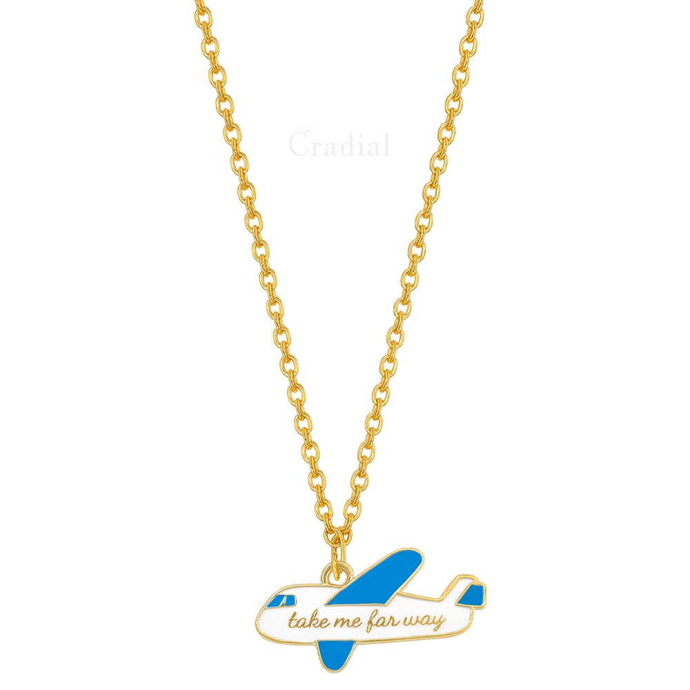 Plane Necklace