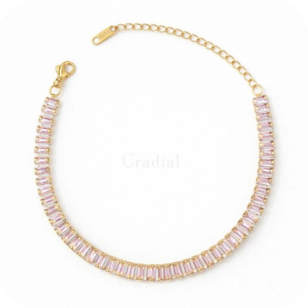 Rosé Tennis Bracelet