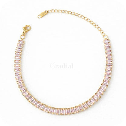 Rosé Tennis Bracelet