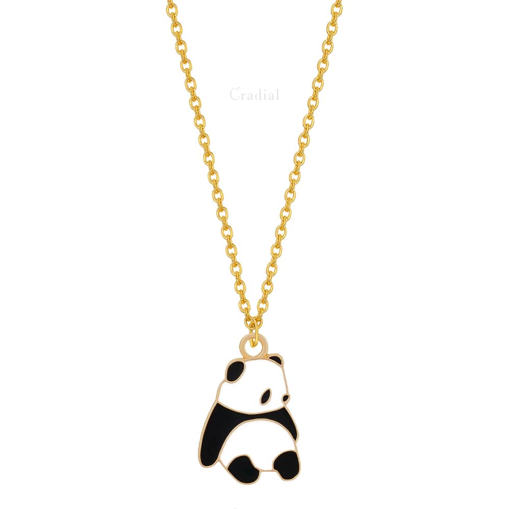 Sitting Panda Necklace