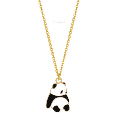 Sitting Panda Necklace