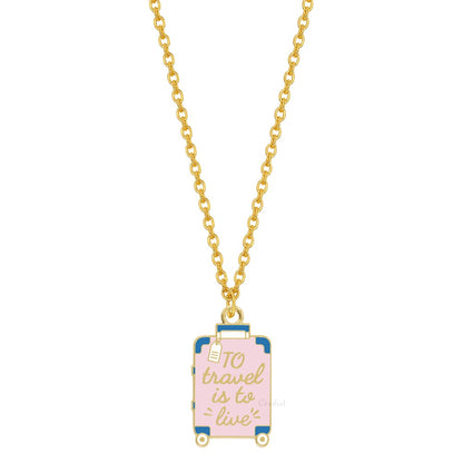 Suitcase Necklace