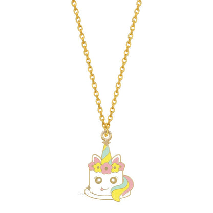 Unicorn Cake Necklace