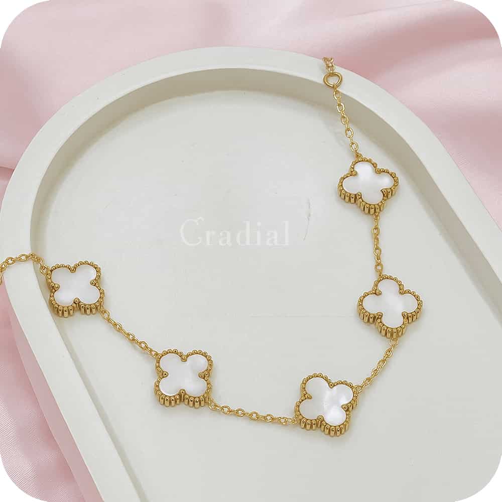 White Clover Bracelet