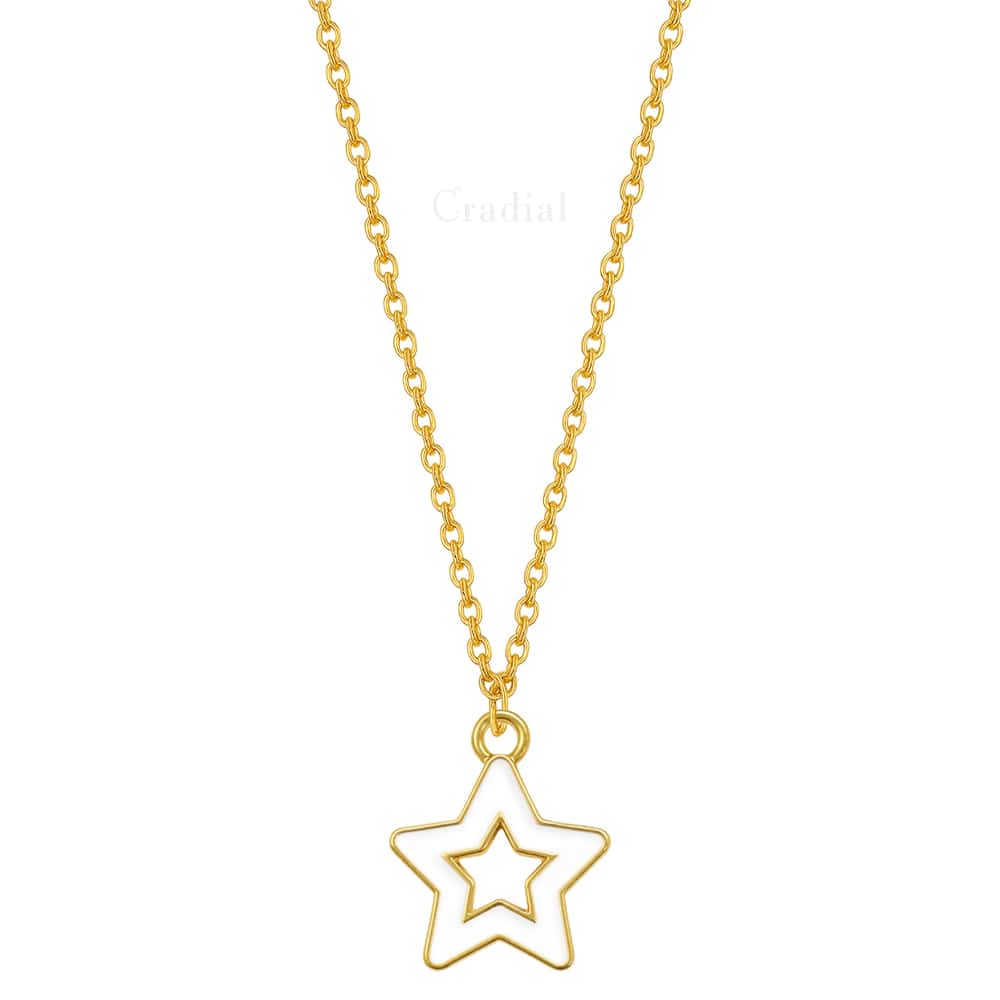 White Star Necklace