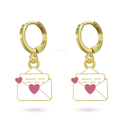 Letter Earrings