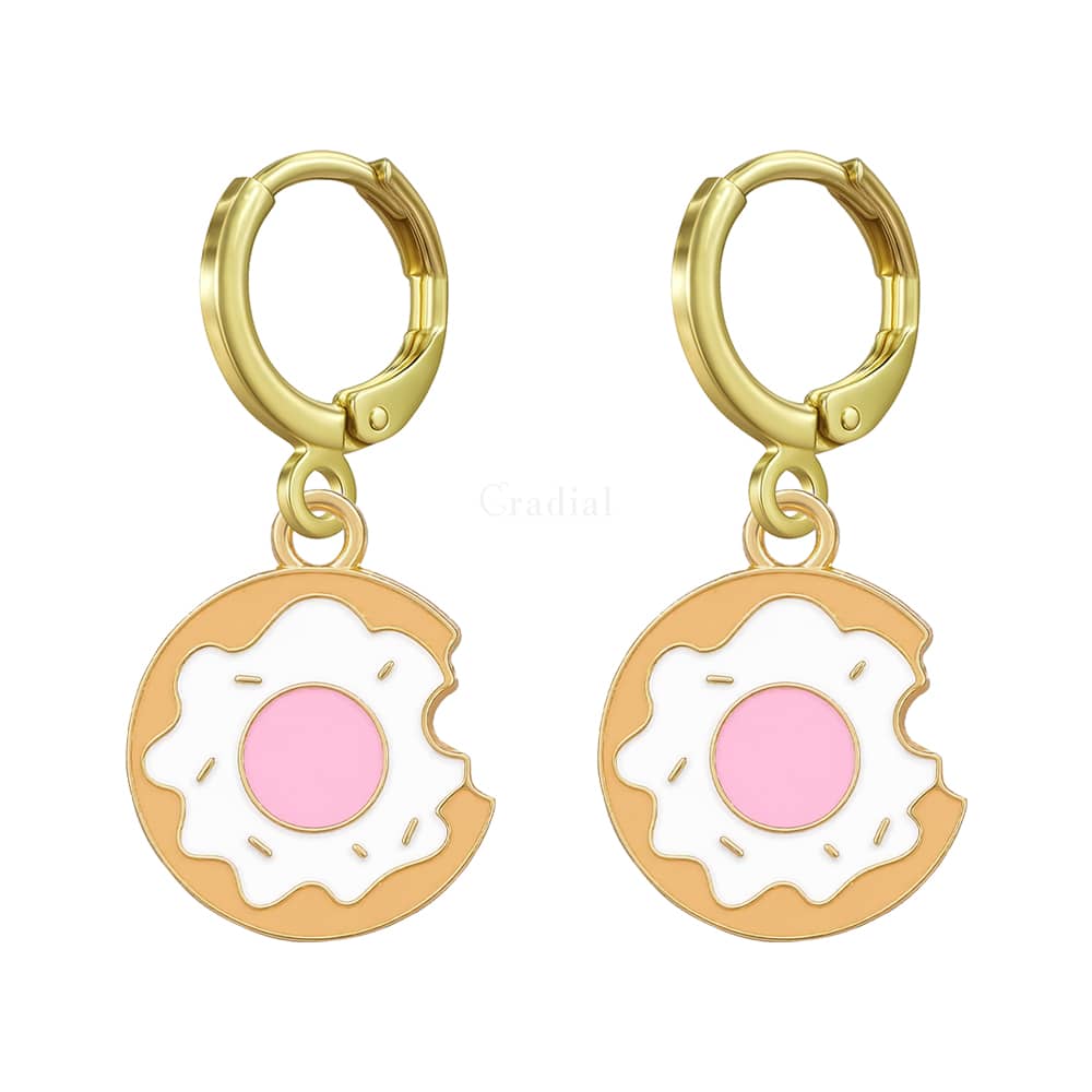 Old Doughnut Earrings