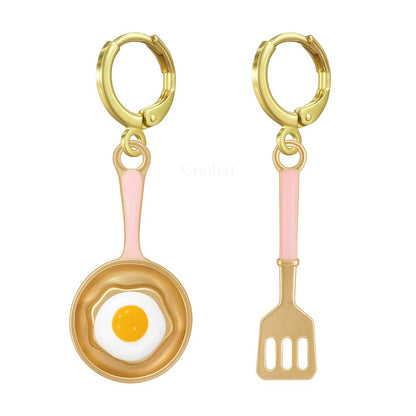 Omelette Earrings