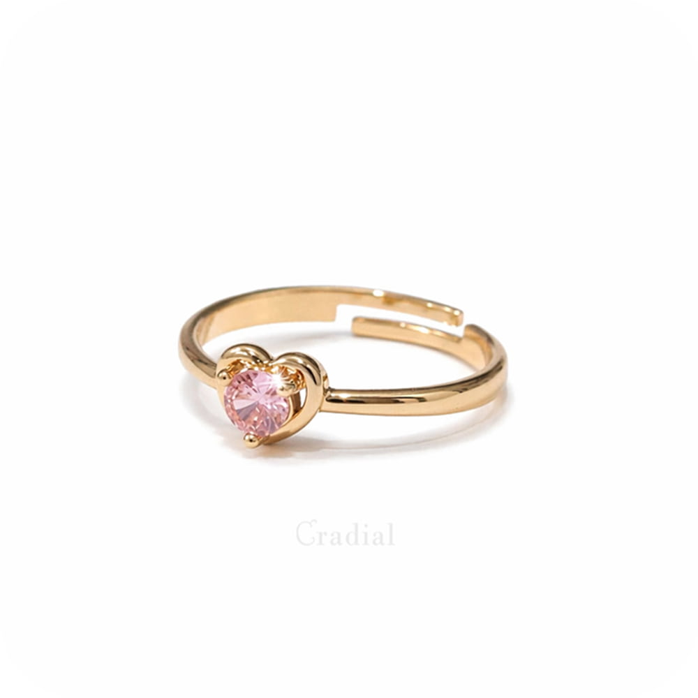 The Pink Love Adjustable Ring